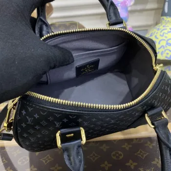 LV M22595 Louis Vuitton Speedy Bandoulière 20 Kabelka Černá