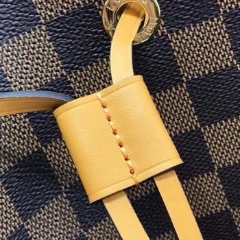 LV N40213 Louis Vuitton NéONOé MM Taška Damier Ebene Safránová Žlutá