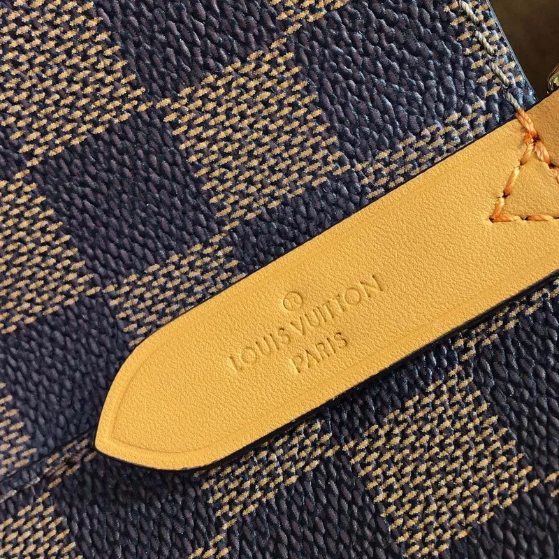 LV N40213 Louis Vuitton NéONOé MM Taška Damier Ebene Safránová Žlutá