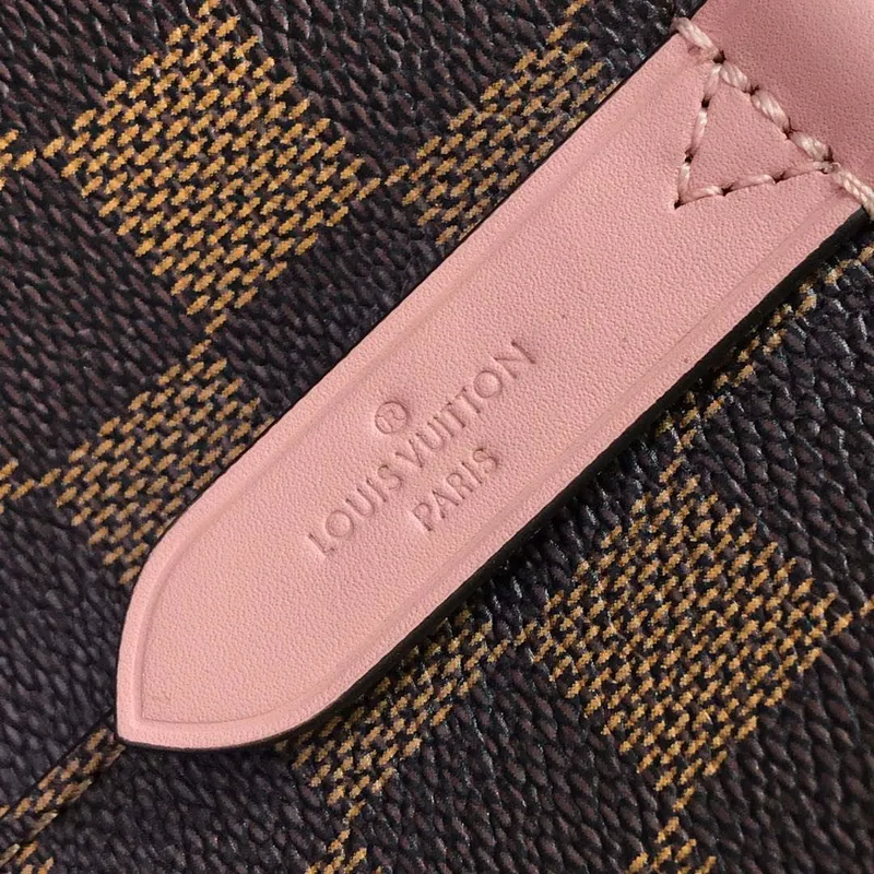 LV N40198 Louis Vuitton NéONOé MM Taška Damier Ebene Venus Pink