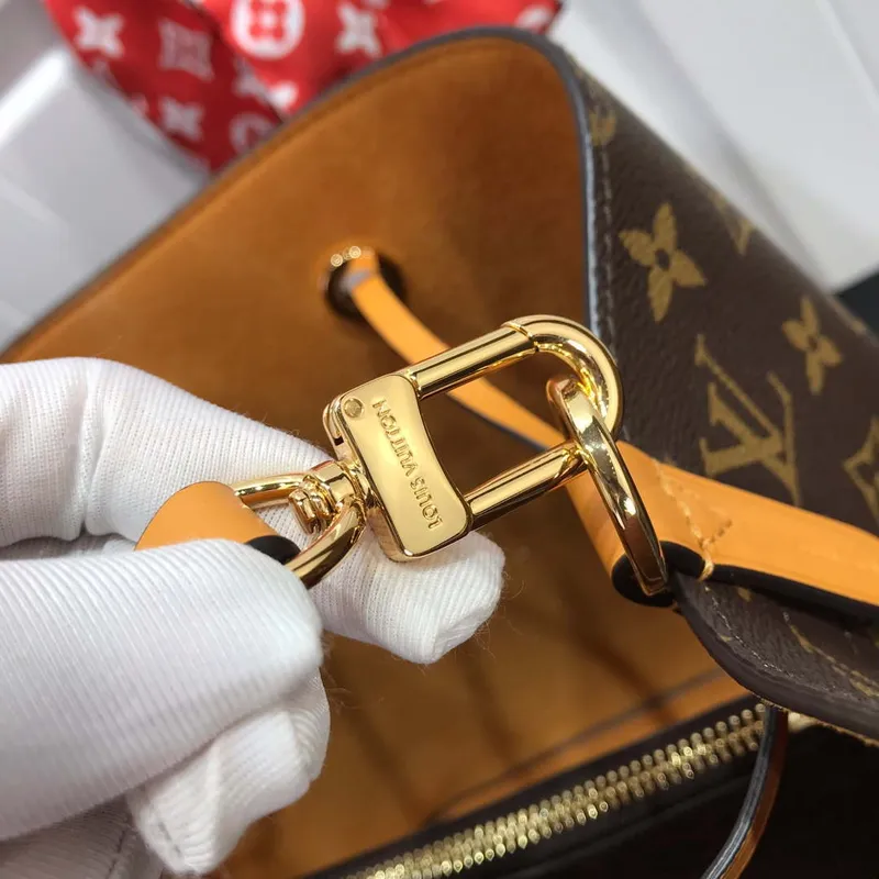 LV M44021 Louis Vuitton NéONOé MM Taška Monogram Žlutá