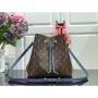 LV M44021 Louis Vuitton NéONOé MM Taška Monogram Modrá