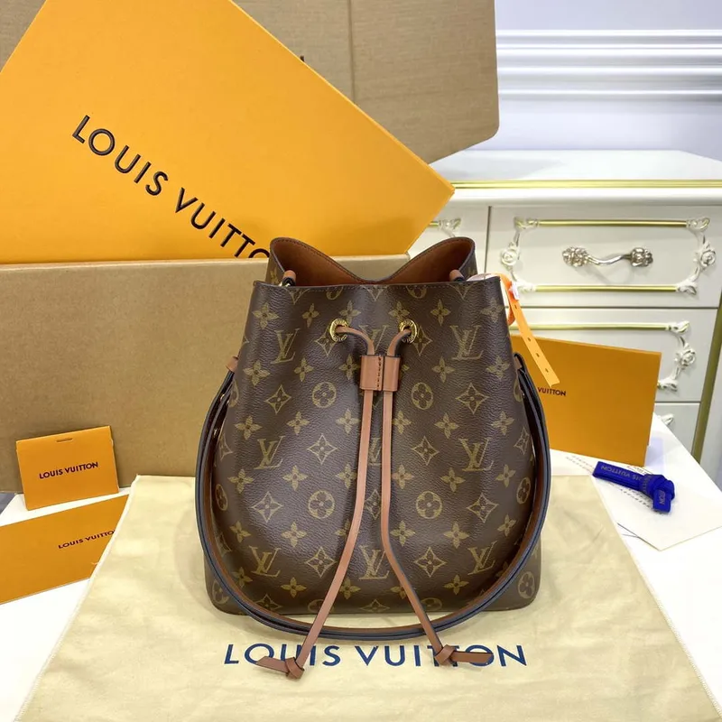 LV M44887 Louis Vuitton MM NéONOé Taška Monogram Karamelově Hnědá