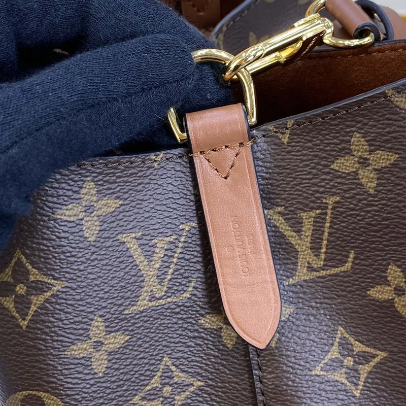 LV M44887 Louis Vuitton MM NéONOé Taška Monogram Karamelově Hnědá