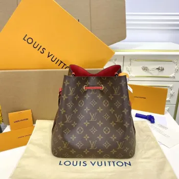 LV M44021 Louis Vuitton NéONOé MM Taška Monogram Červená