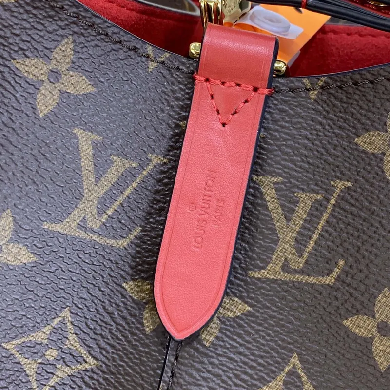 LV M44021 Louis Vuitton NéONOé MM Taška Monogram Červená