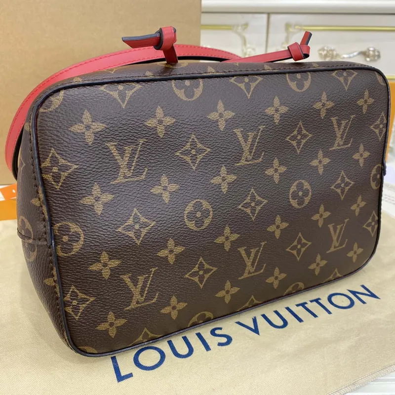 LV M44021 Louis Vuitton NéONOé MM Taška Monogram Červená