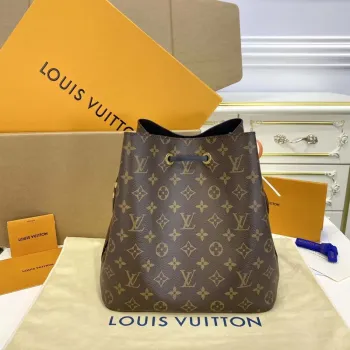 LV M44020 Louis Vuitton NéONOé MM Taška Monogram Černá