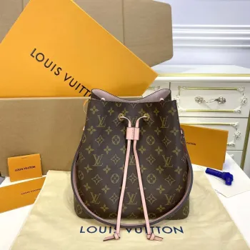 LV M44022 Louis Vuitton MM NéONOé Taška Monogram Růžová