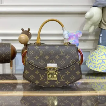LV M46548 Louis Vuitton Tilsitt Monogram Kabelka Hnědá
