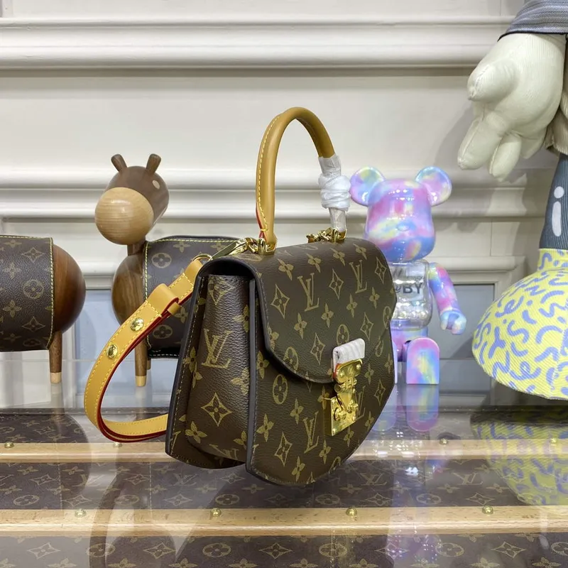 LV M46548 Louis Vuitton Tilsitt Monogram Kabelka Hnědá