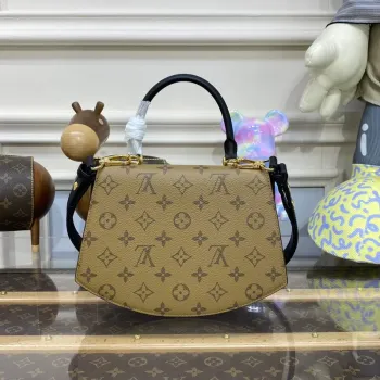 LV M46548 Louis Vuitton Tilsitt Monogram Kabelka Žlutá