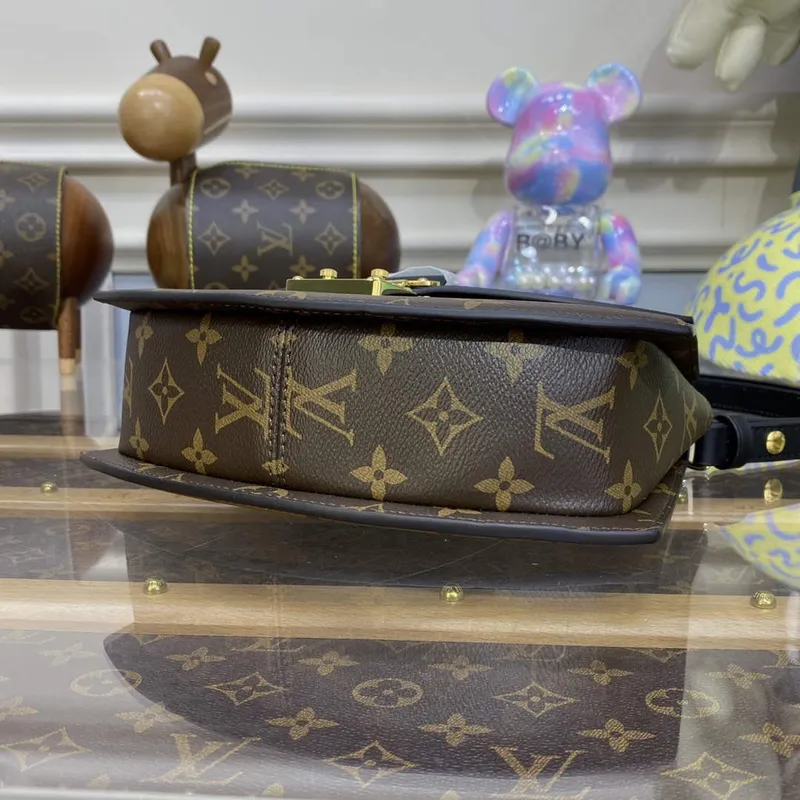 LV M46548 Louis Vuitton Tilsitt Monogram Kabelka Žlutá