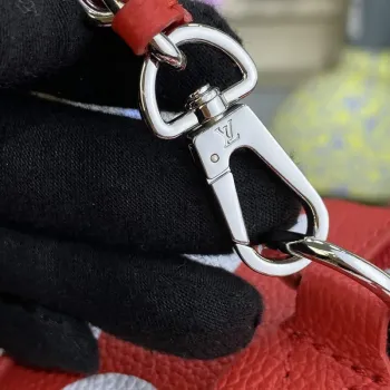 LV M46411 Louis Vuitton LV x YK Speedy Bandoulière 20 Taška Červená