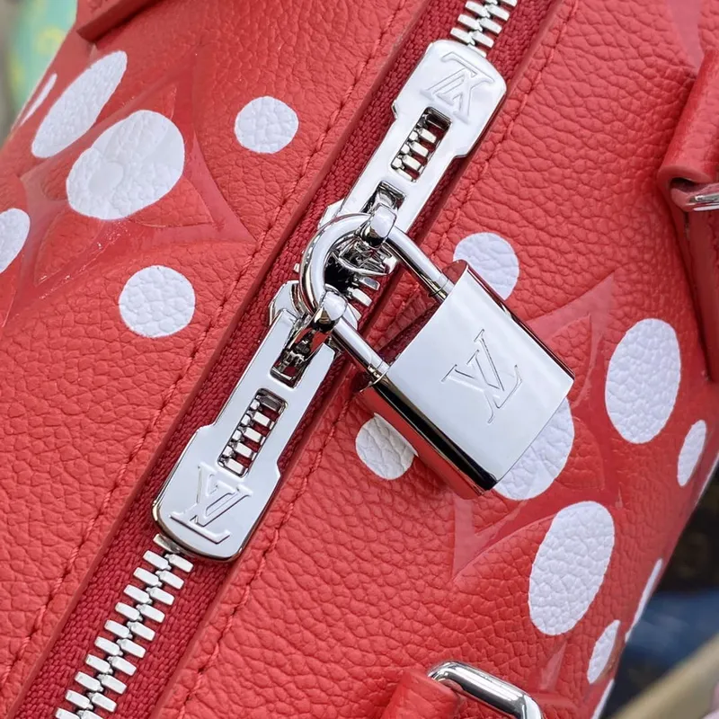 LV M46411 Louis Vuitton LV x YK Speedy Bandoulière 20 Taška Červená