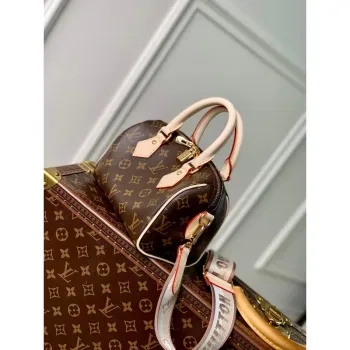 LV M46222 Louis Vuitton Speedy Bandoulière 20 Béžová