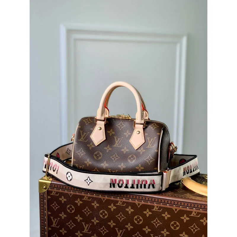 LV M46234 Louis Vuitton Speedy Bandoulière 20 Černá