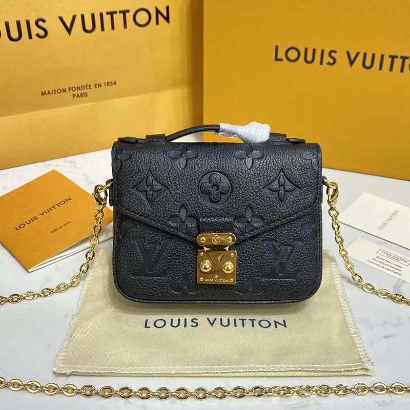 LV M81407 Louis Vuitton Micro Métis Taška Černá
