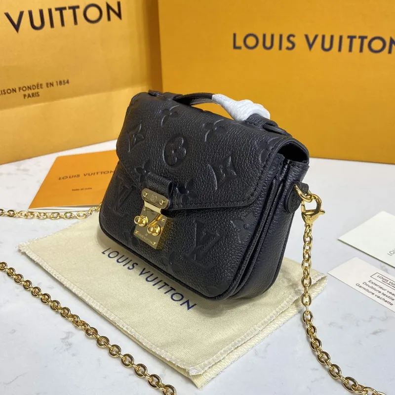 LV M81407 Louis Vuitton Micro Métis Taška Černá
