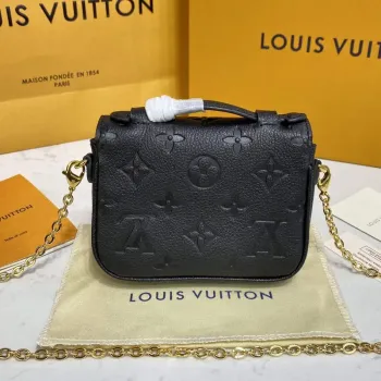 LV M81407 Louis Vuitton Micro Métis Taška Černá