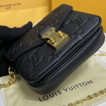 LV M81407 Louis Vuitton Micro Métis Taška Černá