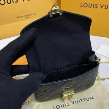LV M81407 Louis Vuitton Micro Métis Taška Černá