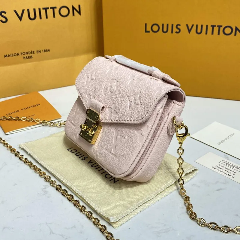LV M81389 Louis Vuitton Micro Métis Taška Růžová