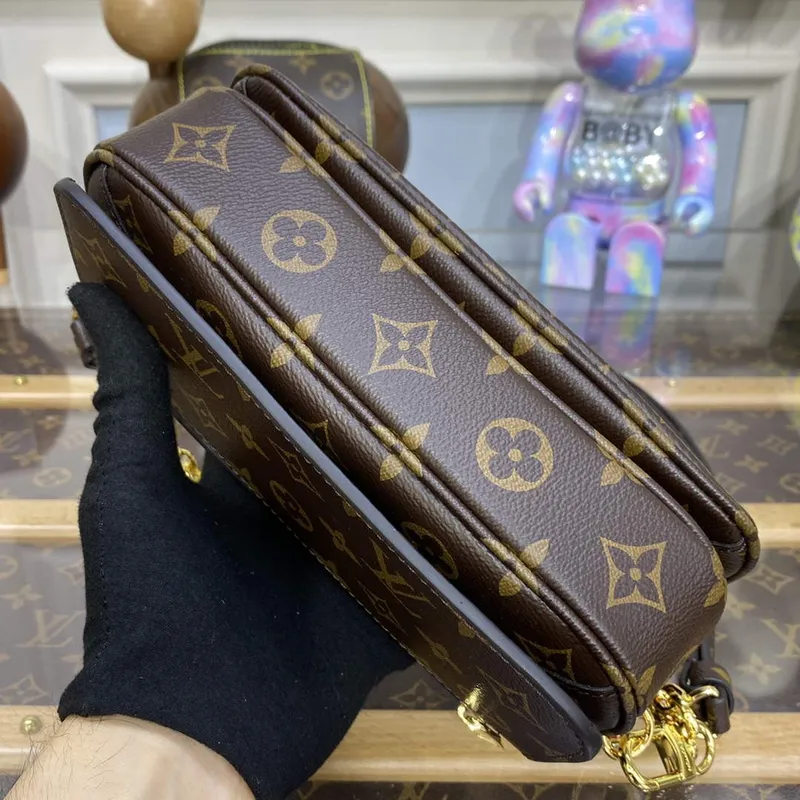 LV M46279 Louis Vuitton Pochette Métis East West Taška Presbyopie