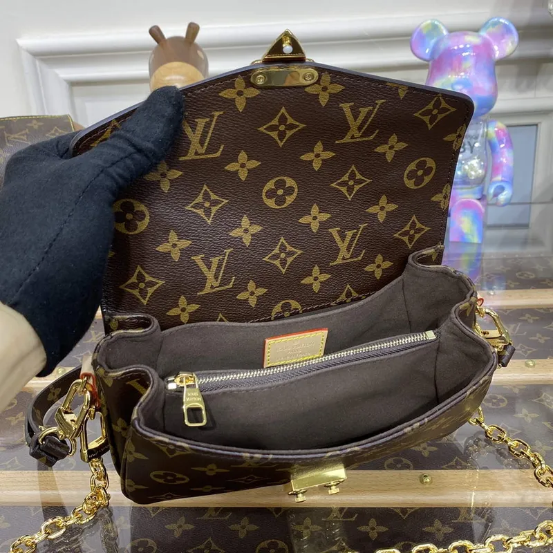 LV M46279 Louis Vuitton Pochette Métis East West Taška Presbyopie