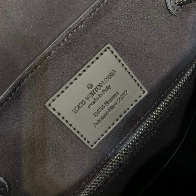 LV M53413 Louis Vuitton LV x Supreme Batoh Černý