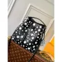 LV M21753 Louis Vuitton LV x YK Néonoé MM Taška Černá Bílá
