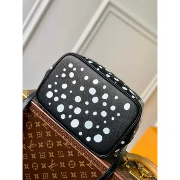 LV M21753 Louis Vuitton LV x YK Néonoé MM Taška Černá Bílá