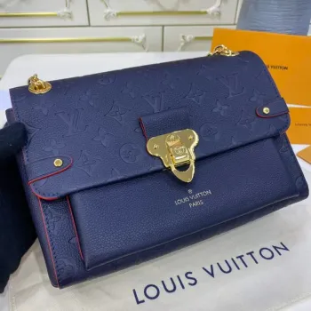 LV M52271 Louis Vuitton Vavin PM Kabelka přes rameno Námořnická modrá a červená