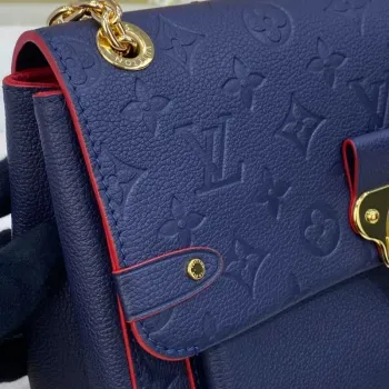 LV M52271 Louis Vuitton Vavin PM Kabelka přes rameno Námořnická modrá a červená