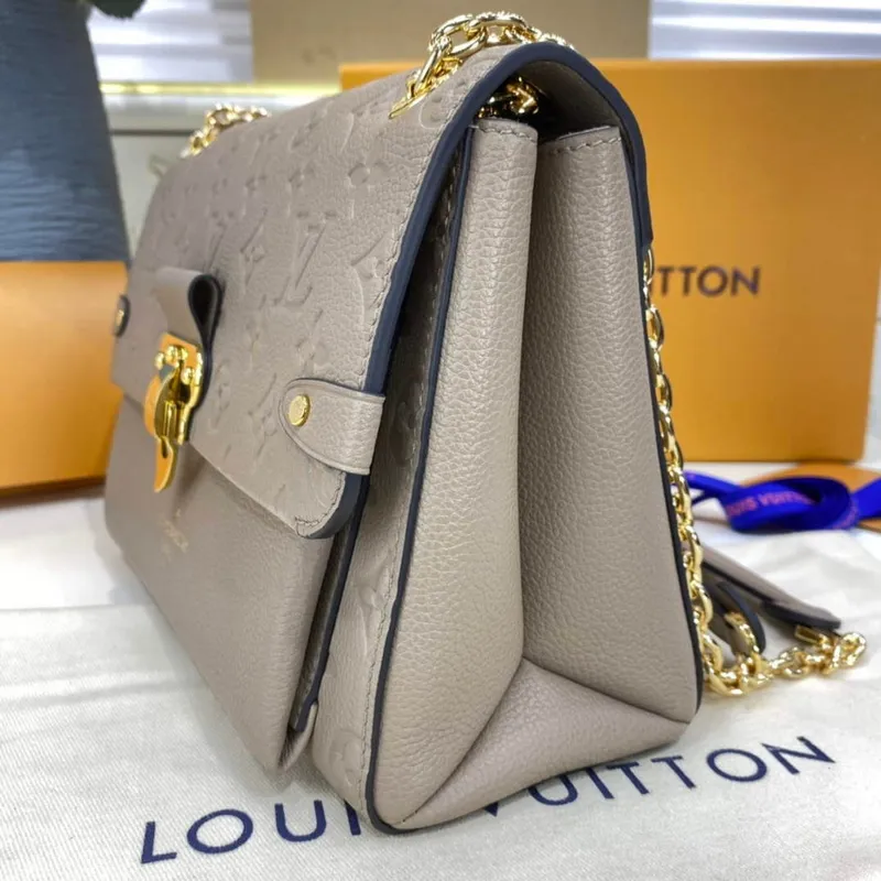 LV M44929 Louis Vuitton Vavin PM Kabelka přes rameno Tourterelle Šedá