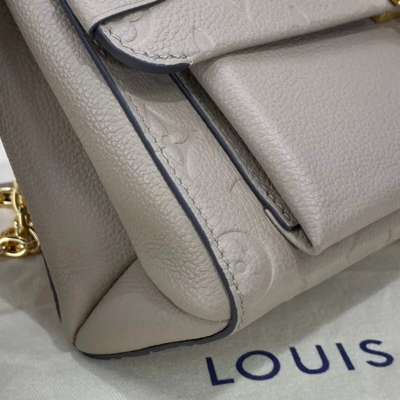 LV M44929 Louis Vuitton Vavin PM Kabelka přes rameno Tourterelle Šedá