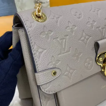 LV M44929 Louis Vuitton Vavin PM Kabelka přes rameno Tourterelle Šedá