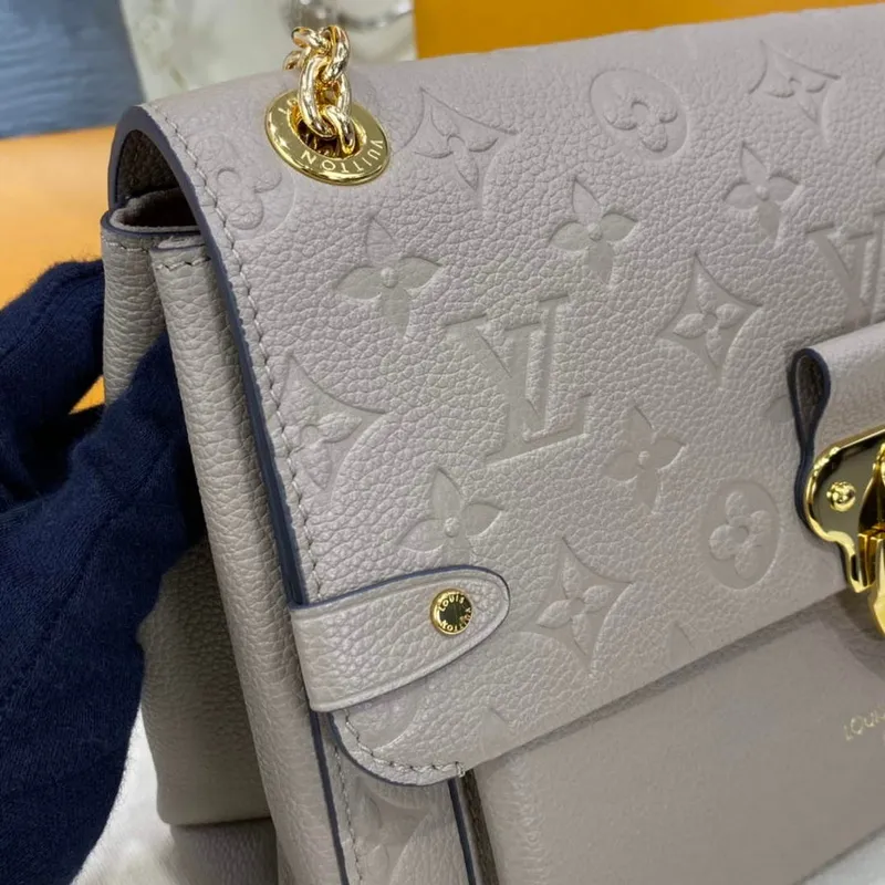 LV M44929 Louis Vuitton Vavin PM Kabelka přes rameno Tourterelle Šedá