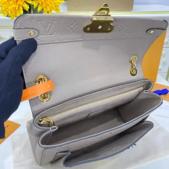 LV M44929 Louis Vuitton Vavin PM Kabelka přes rameno Tourterelle Šedá