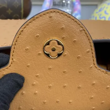 LV N81523 Louis Vuitton Capucines BB Kabelka Hnědá