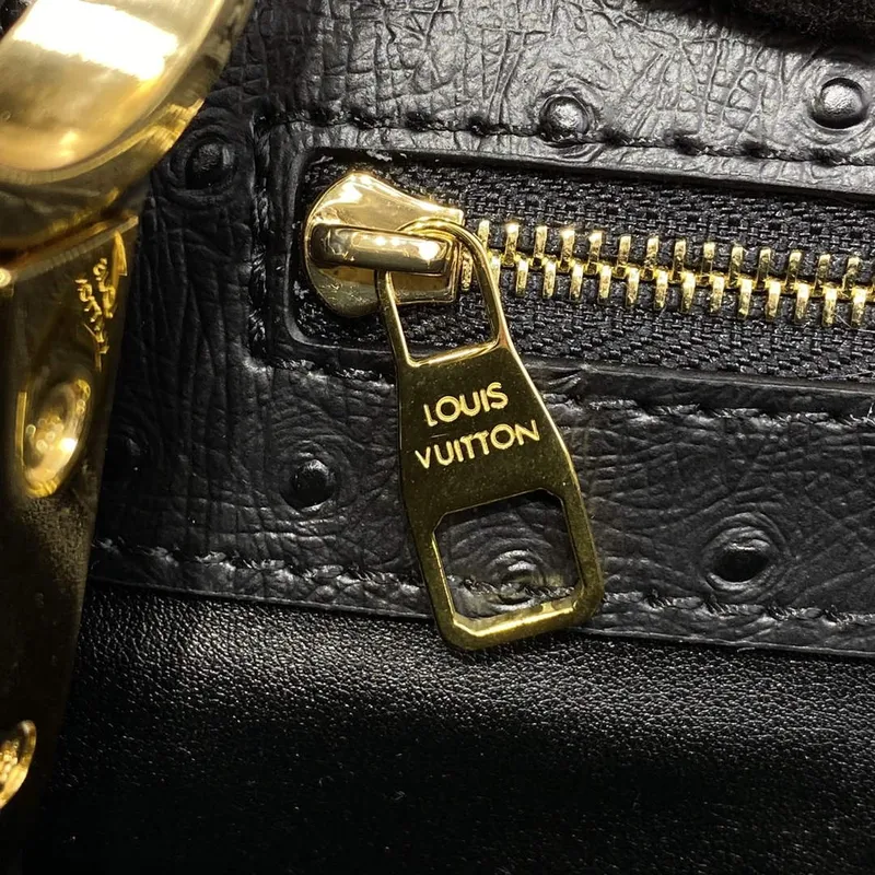 LV N81279 Louis Vuitton Capucines MM Kabelka Černá