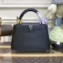 LV N81523 Louis Vuitton Capucines BB Kabelka Černá