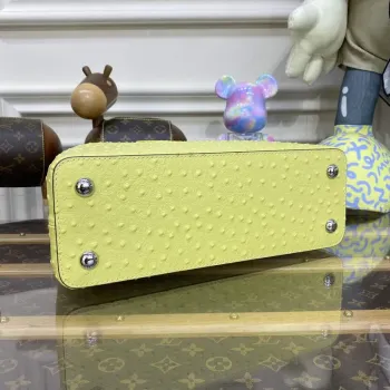 LV N81279 Louis Vuitton Capucines MM Kabelka citronově žlutá