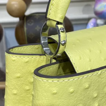 LV N81523 Louis Vuitton Capucines BB Kabelka citronově žlutá