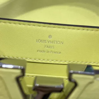 LV N81523 Louis Vuitton Capucines Mini Kabelka citronově žlutá