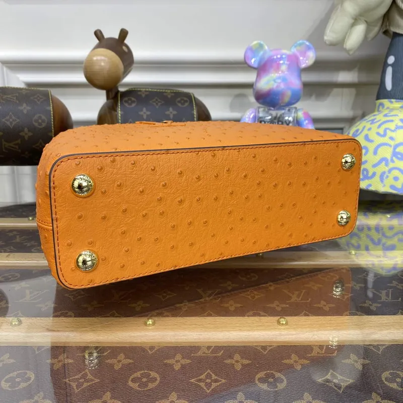 LV N81523 Louis Vuitton Capucines BB Kabelka Oranžová