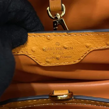 LV N81523 Louis Vuitton Capucines BB Kabelka Oranžová