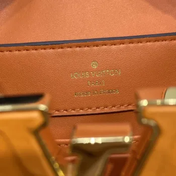 LV N81523 Louis Vuitton Capucines Mini Kabelka Oranžová
