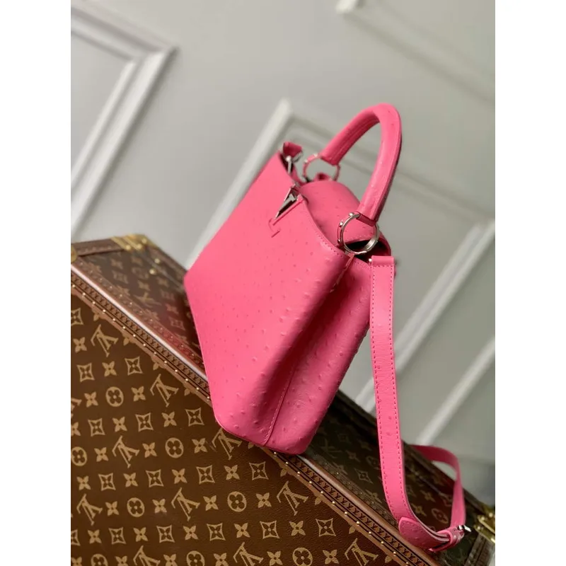 LV N81523 Louis Vuitton Capucines BB Kabelka Švestková