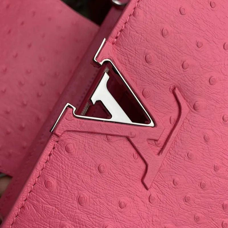 LV N81523 Louis Vuitton Capucines Mini Kabelka Švestková